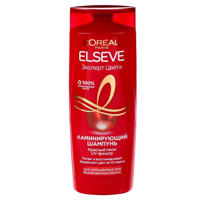 

Шампунь для волос L'Oreal Elseve 3 в 1 «Эксперт цвета», 250 мл