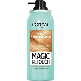 

Тонирующий спрей для волос L'Oreal Magic Retouch, цвет очень светло-русый, 75 мл