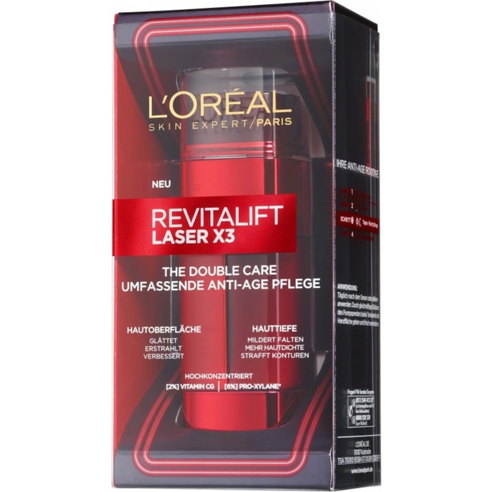 Крем L'Oreal Revitalift Лазер Двойной уход комплексное омоложение, 48 мл