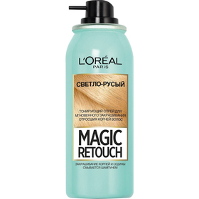 

Тонирующий спрей для волос L'Oreal Magic Retouch, цвет светло-русый, 75 мл