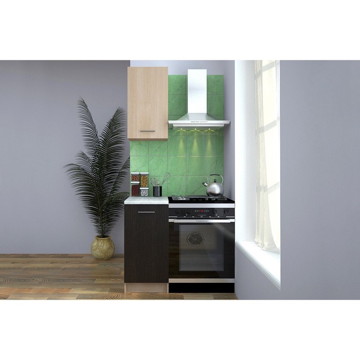 Кухонный гарнитур "Лея", 400 мм, цвет венге