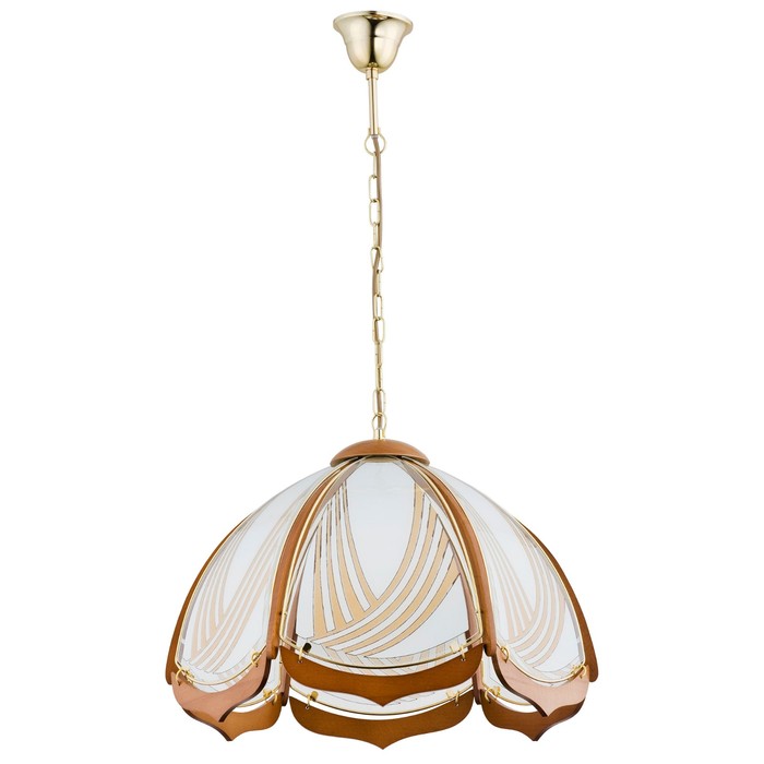 Светильник TAJGA 1x60Вт E27 золото дуб 45x45x62см