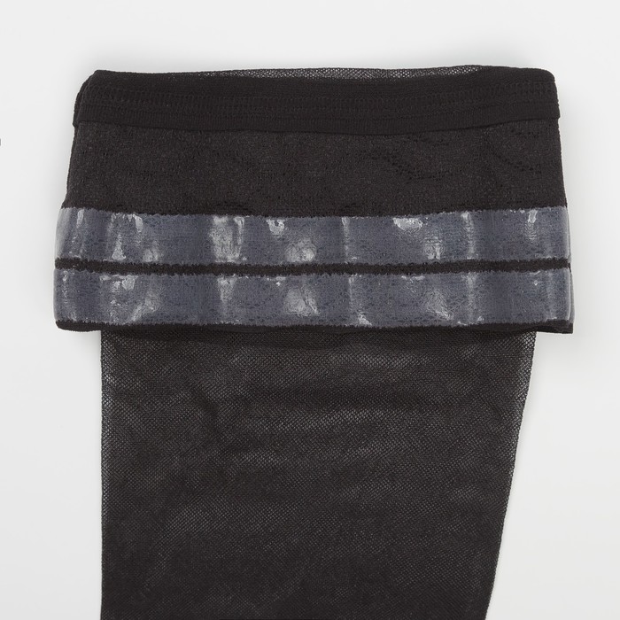 Чулки компрессионные 211 1 класс (18-21 мм рт.ст.), цвет чёрный, р-р 5