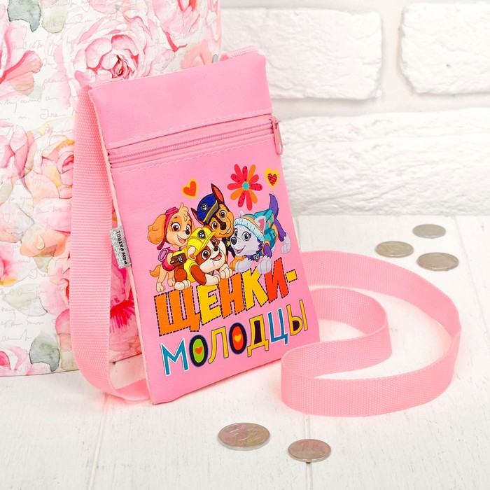 Щенячий патруль. Сумочка детская "Щенки-молодцы" 16*11см
