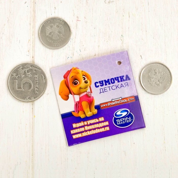 Щенячий патруль. Сумочка детская "Щенки-молодцы" 16*11см