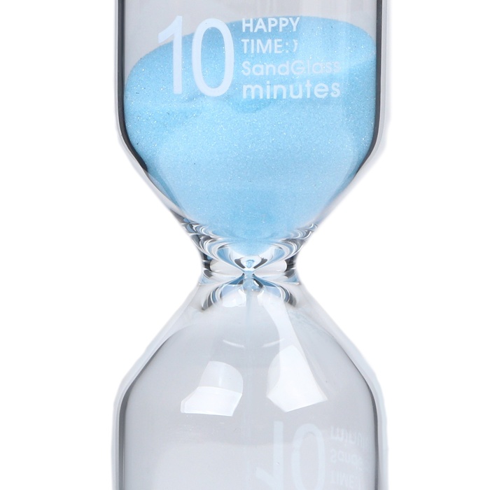 Песочные часы "Happy time" на 10 минут, 4 х 11 см, микс