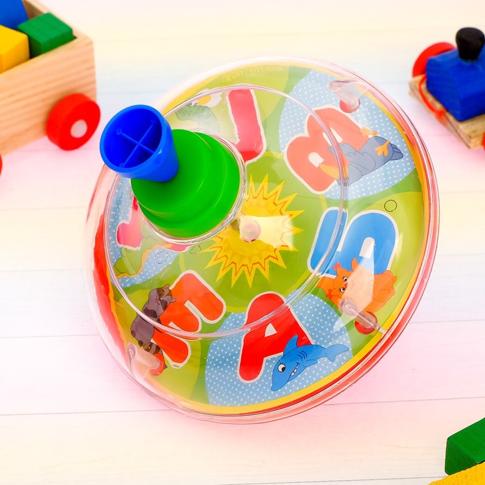 Юла «Весёлый алфавит», МИКС