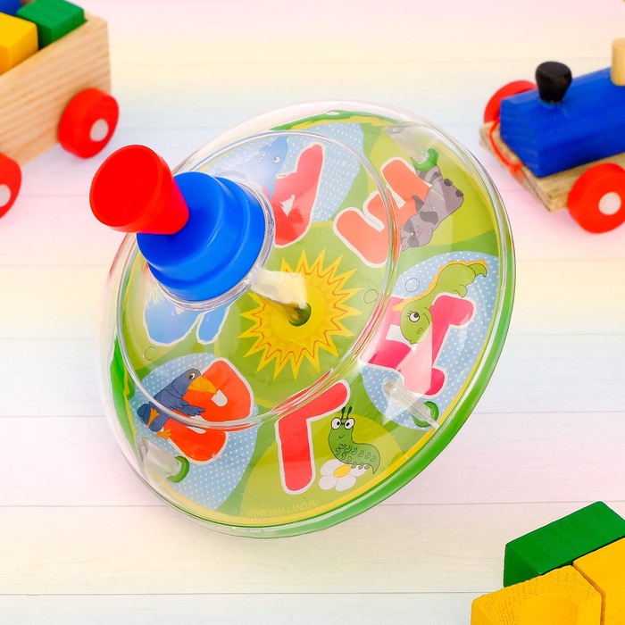 Юла «Весёлый алфавит», МИКС