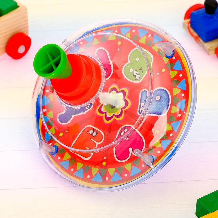 Юла «Забавный алфавит», МИКС