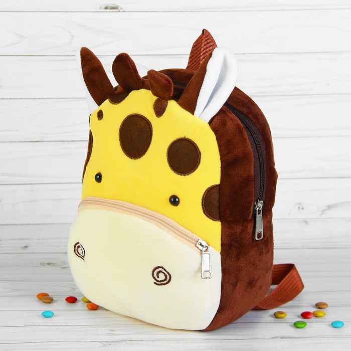 Мягкий рюкзак "Жирафик" маленькие глазки