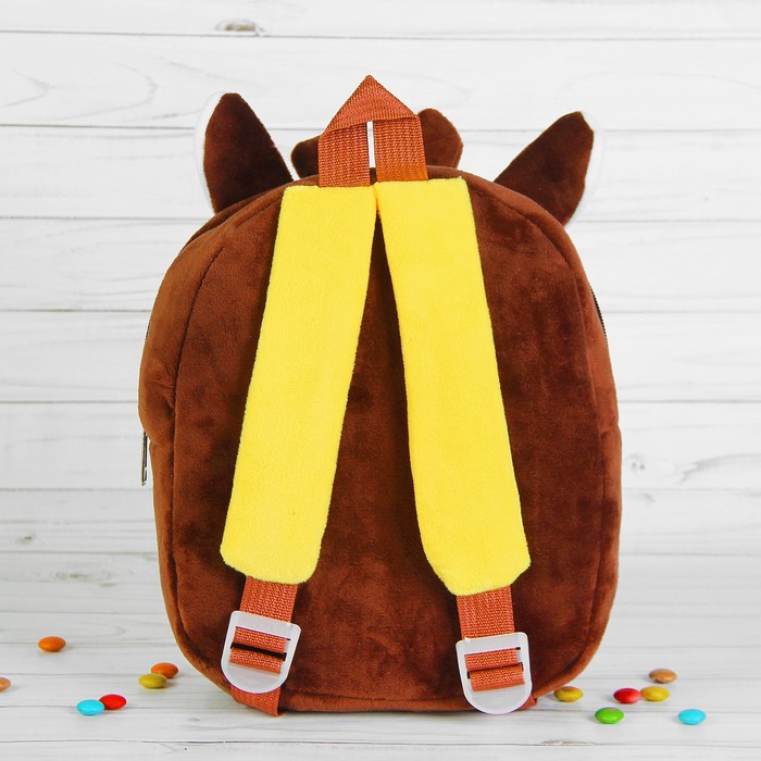 Мягкий рюкзак "Жирафик" маленькие глазки