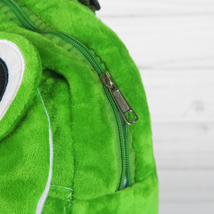 Мягкий рюкзак "Лягушка" большие глазки