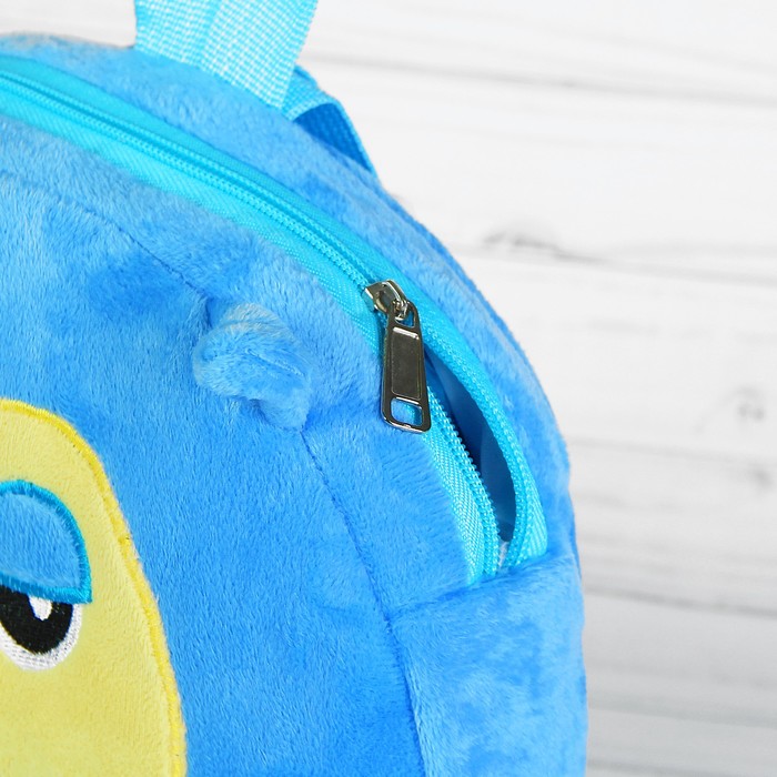 Мягкий рюкзак "Совунья", цвет голубой