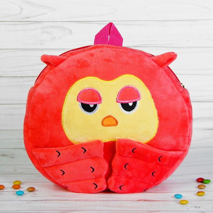 Мягкий рюкзак &quot;Совунья&quot;, цвет розовый