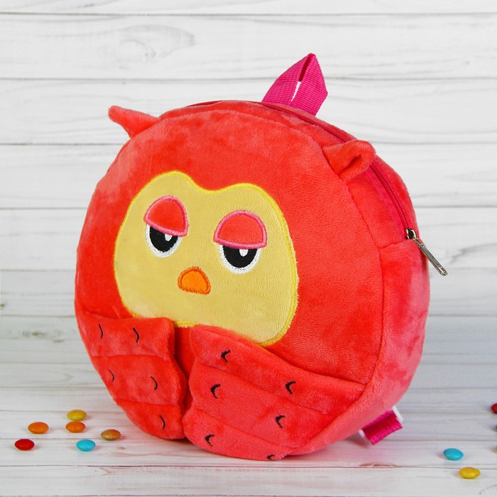 Мягкий рюкзак "Совунья", цвет розовый