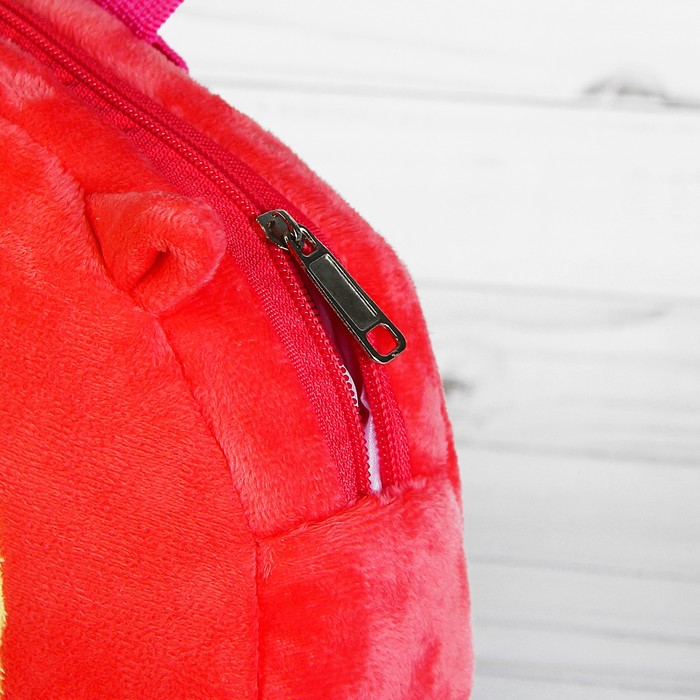 Мягкий рюкзак "Совунья", цвет розовый