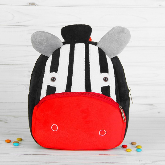 Мягкий рюкзак &quot;Зебра&quot;