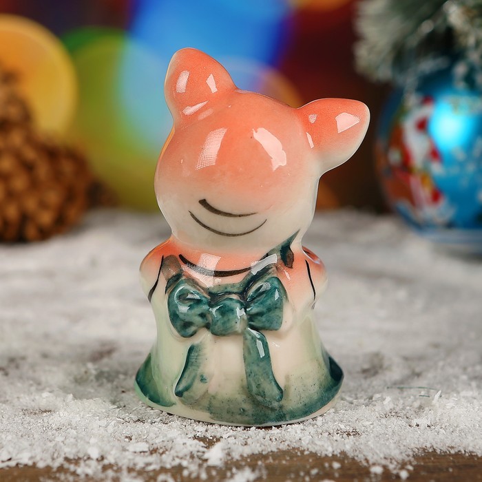 Сувенир «Алёнушка», 8 см, цвет, гжель