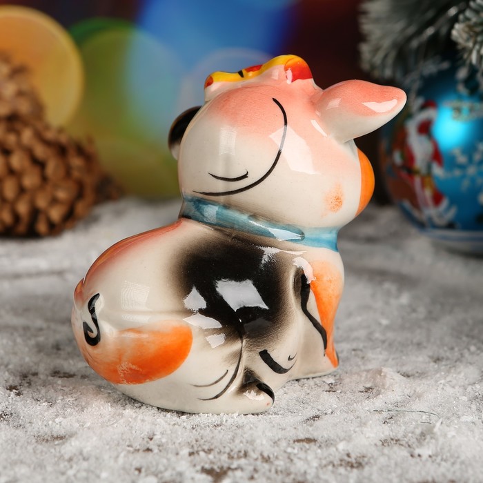 Сувенир «Милашка», 8 см, цвет, гжель