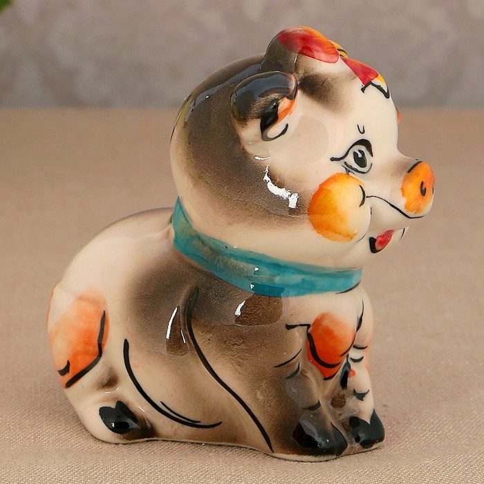 Сувенир «Милашка», 8 см, цвет, гжель