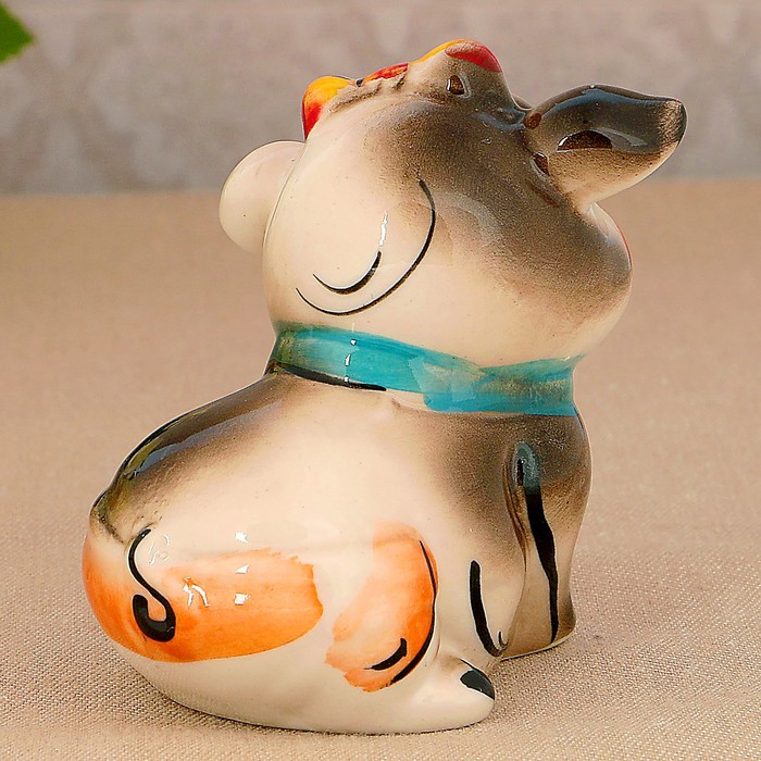 Сувенир «Милашка», 8 см, цвет, гжель