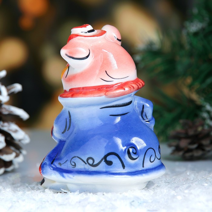 Сувенир «Барыня», 11 см, цвет, гжель