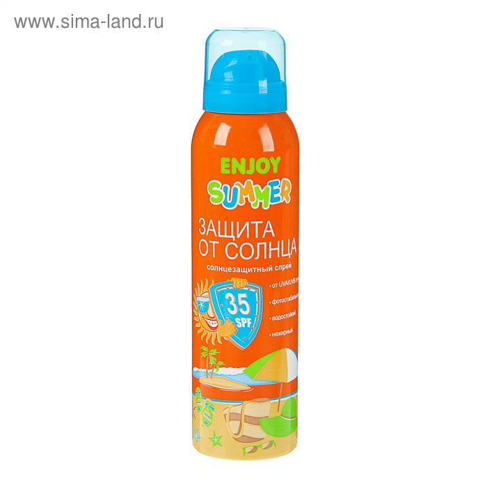 фото Аэрозоль солнцезащитный enjoy summer spf 35, 150 мл