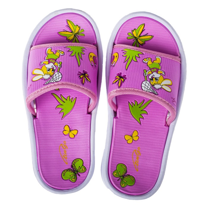 Сланцы детские пляжные арт. BC35104, цвет розовый, размер 35