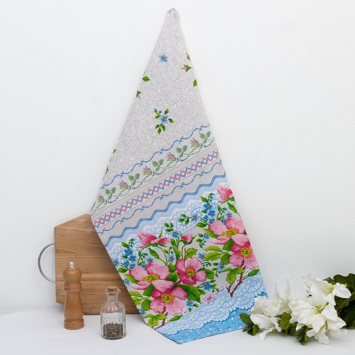 Полотенце "Шиповник ", наб.40х75 см