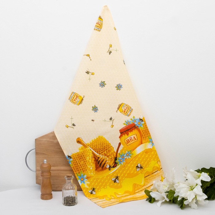 Полотенце "Мед ", наб.40х75 см