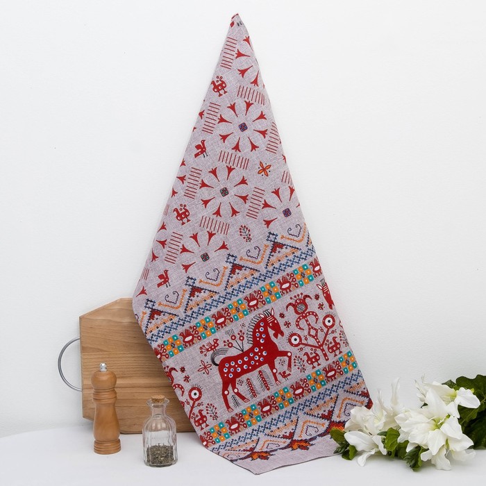 Полотенце "Кони ", наб.40х75 см