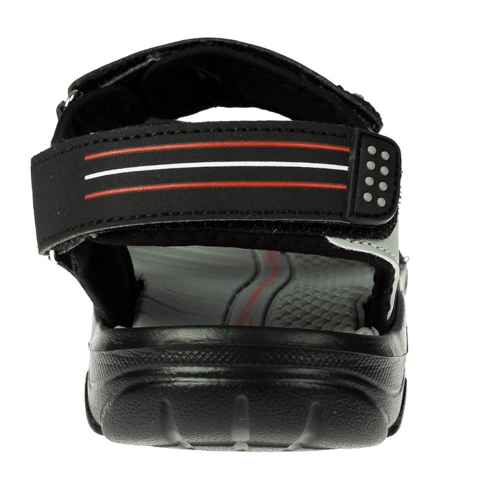 Сандалии для школьников арт. ST35932, цвет чёрный/серый, размер 40