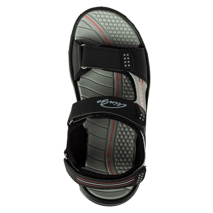 Сандалии для школьников арт. ST35932, цвет чёрный/серый, размер 41