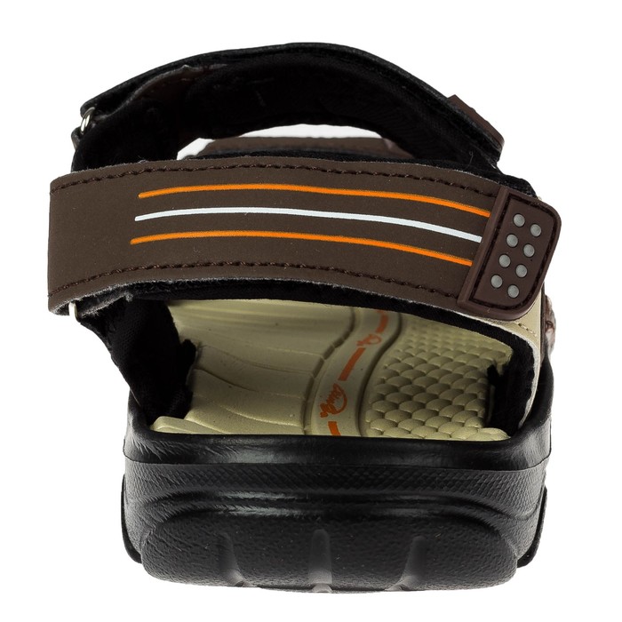 Сандалии для школьников арт. ST35932, цвет коричневый/бежевый, размер 38