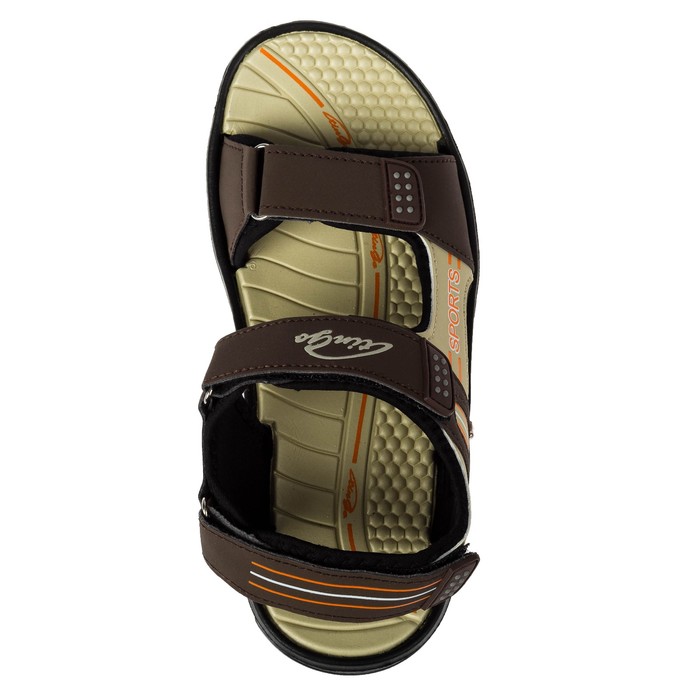 Сандалии для школьников арт. ST35932, цвет коричневый/бежевый, размер 40