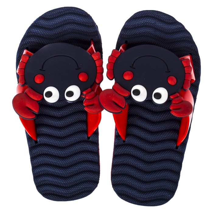 Сланцы детские пляжные арт. BB40712, цвет синий, размер 28