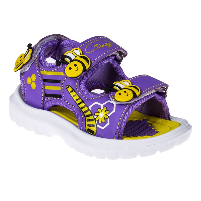 Сандалии детские арт. SB8-1594, цвет фиолетовый, размер 26