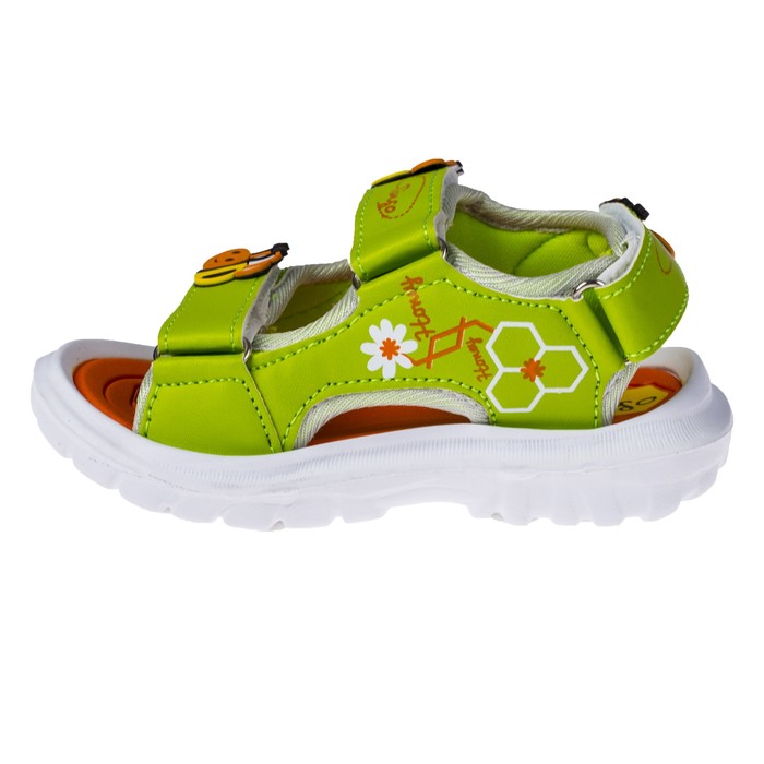 Сандалии детские арт. SB8-1594, цвет зелёный, размер 27