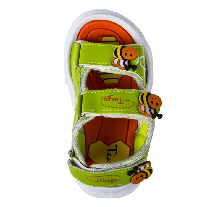 Сандалии детские арт. SB8-1594, цвет зелёный, размер 27