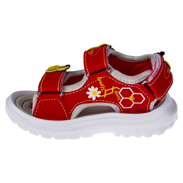Сандалии детские арт. SB8-1594, цвет красный, размер 27