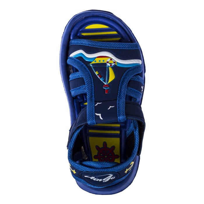 Сандалии детские арт. SB8-8110, цвет синий, размер 28