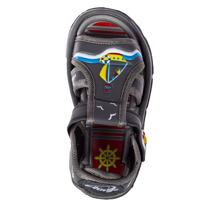 Сандалии детские арт. SB8-8110, цвет серый, размер 28