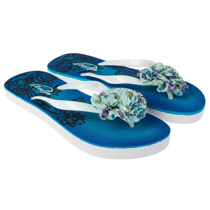 Сланцы женские пляжные арт. BL40201, цвет синий, размер 37