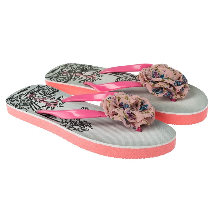 Сланцы женские пляжные арт. BL40201, цвет серый, размер 37