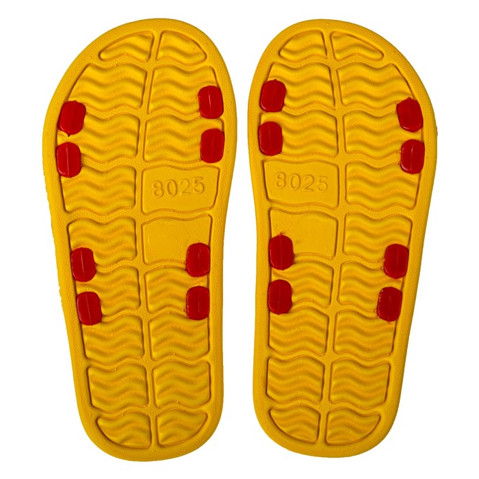 Сланцы детские пляжные арт. BC40724, цвет красно/желтый, размер 33