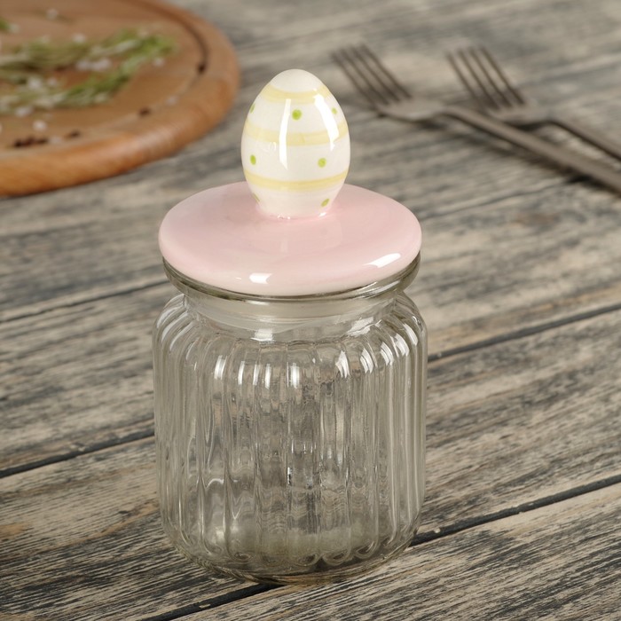 Банка для сыпучих продуктов 300 мл "Пасхальное яйцо"