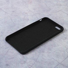 

Чехол LuazON силиконовый IPhone 6 Plus, чёрный
