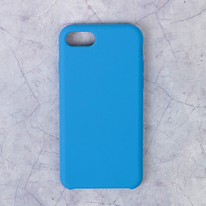 Чехол силиконовый IPhone 7/8, синий
