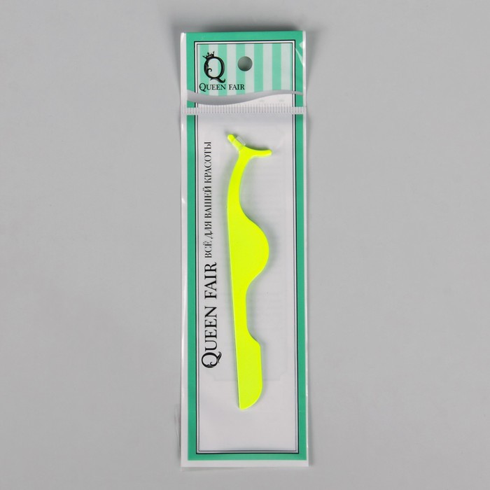 Пинцет для накладных ресниц, 10,7см, цвет МИКС