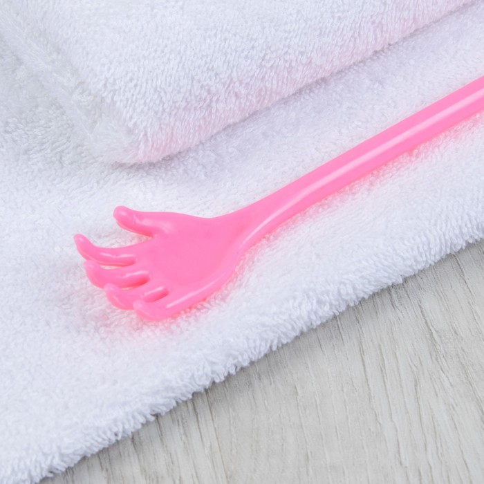 Чесалка универсальная, телескопическая ручка: 24,5-37,5см, цвет МИКС